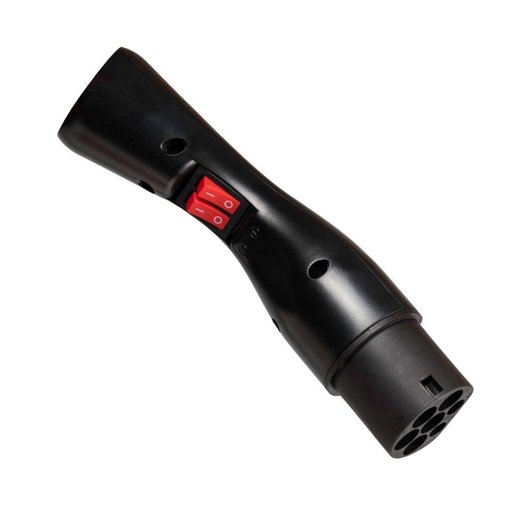 Adapter Type 2 (strona stacji ładowania) do gniazdka Schuko 230V Type F