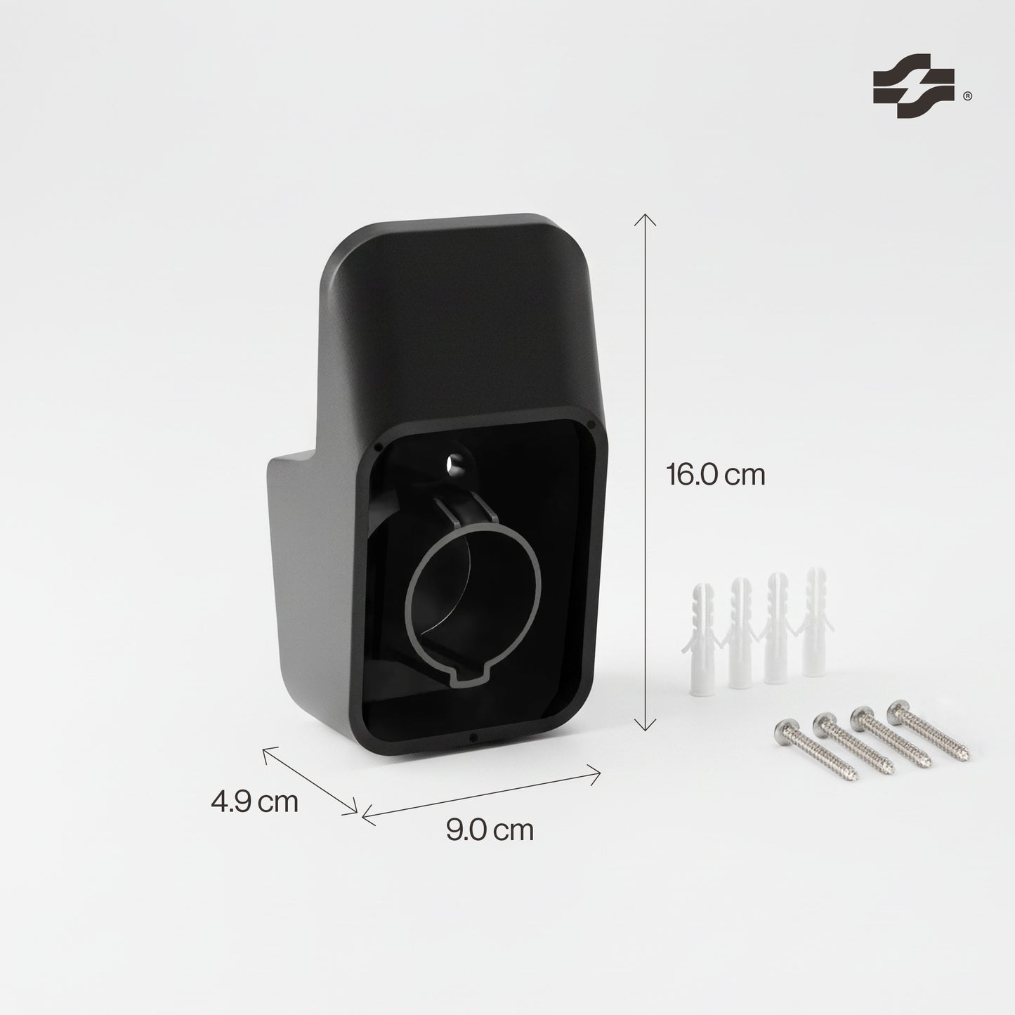 Plugholder til EV Type 1-ladekabel