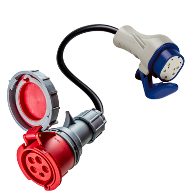 Adapter 32A 5-biegunowy CEE do Type 3
