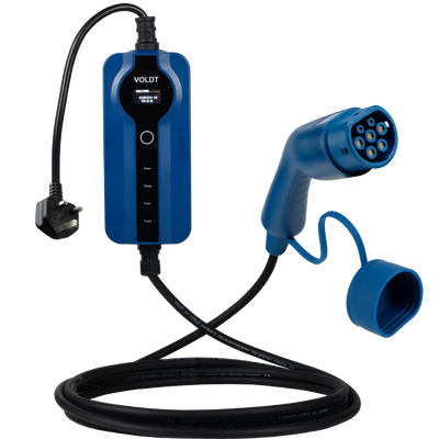 3 Pin EV granny charger | Regulowany 8A - 13A | 2,8kW kabel do ładowania