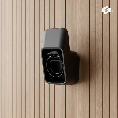 Plug holder for EV type 2 charging cable