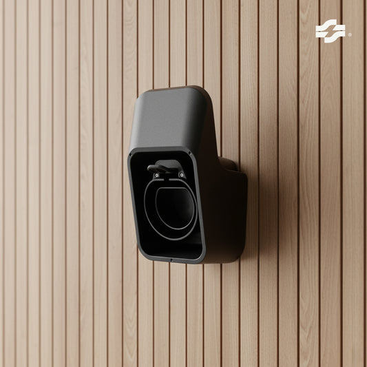 Plug holder for EV type 2 charging cable